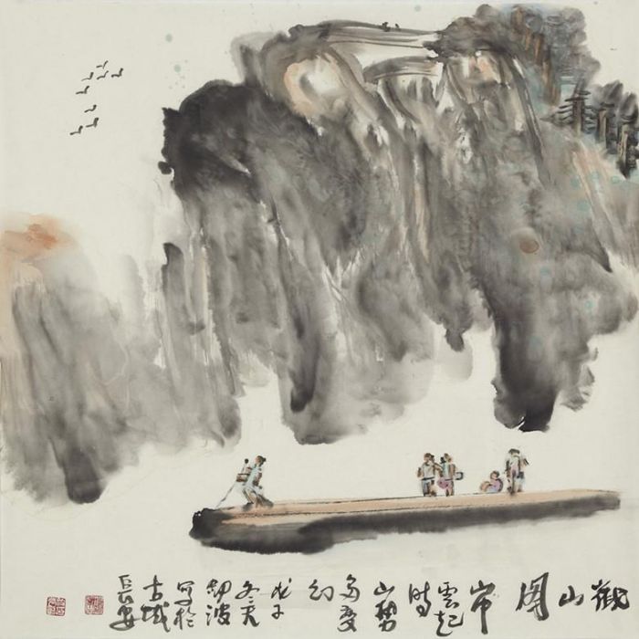 Zhang Jianbo Art Chinois - Paysage