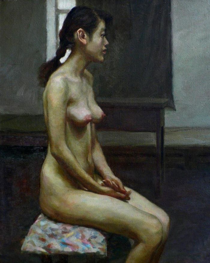 Zhang Lihua Peinture à l'huile - Nu