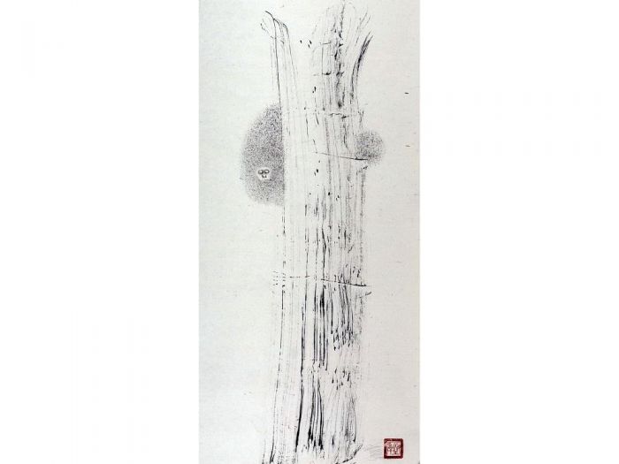 Zheng Meng Art Chinois - Cachez-vous derrière un arbre 2
