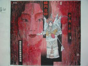 Art Chinois contemporaine - Opéra de Pékin Femmes Générales de la Famille Yang
