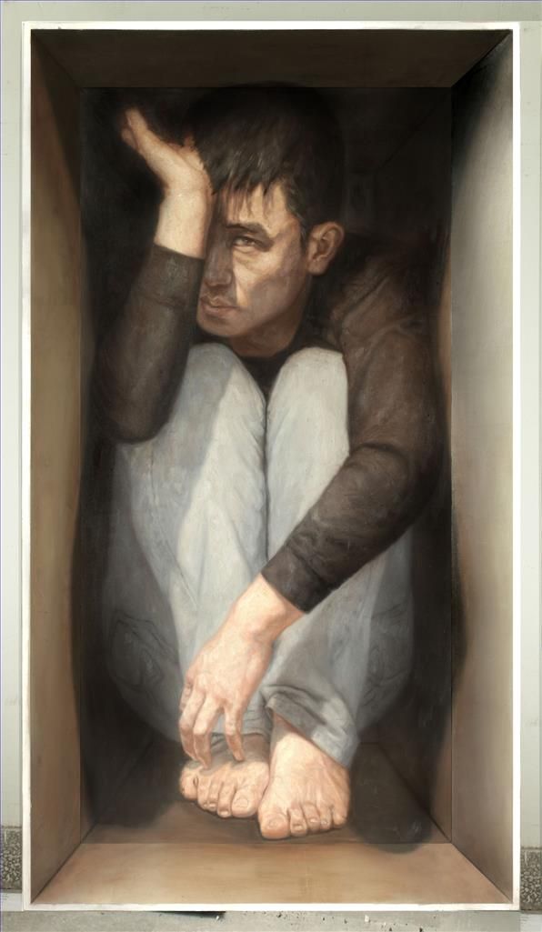 Zhang Xianfei Peinture à l'huile - Somnolent