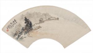 Zhang Xiaohan œuvre - Clair de lune sur le jardin de Shuzhuang
