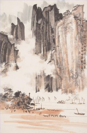 Zhang Xiaohan œuvre - Naviguer dans la rivière