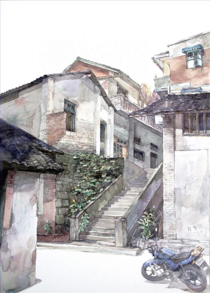 Zhang Xue Types de peintures - Bagou tranquille