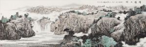 Zhang Yixin œuvre - Beau paysage