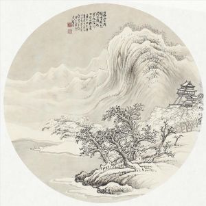 Zhang Zhengui œuvre - Nuage et accumulation de neige