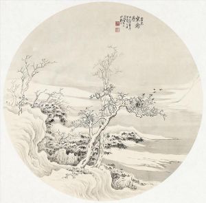Zhang Zhengui œuvre - Les arbres anciens