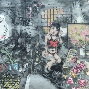 Zhang Zhichao œuvre - Parfum réchauffant