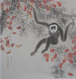 Art Chinois contemporaine - Singe sacré