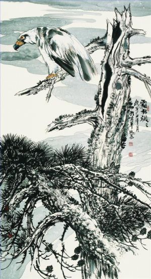Zheng Guixi œuvre - Peinture de fleurs et d'oiseaux dans le style traditionnel chinois 11