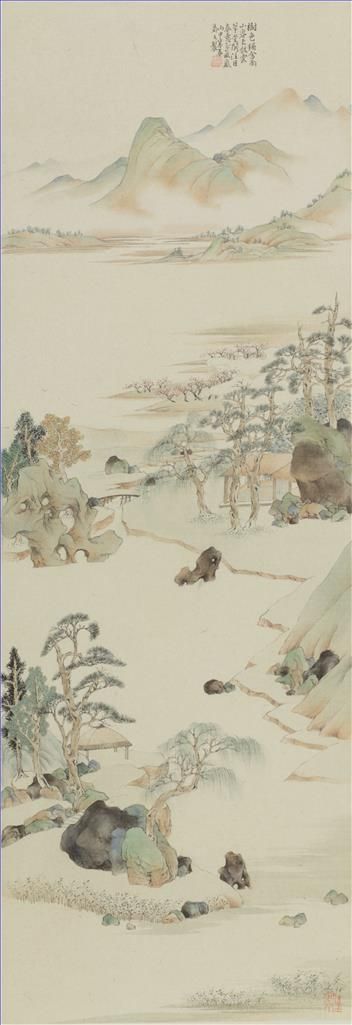 Zheng Wen Art Chinois - Printemps