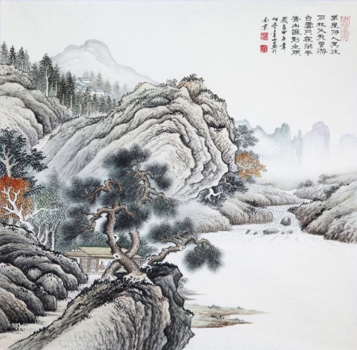 Zhou Jinshan Art Chinois - Saveur poétique 2