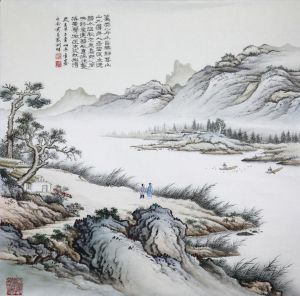 Zhou Jinshan œuvre - Saveur poétique 4
