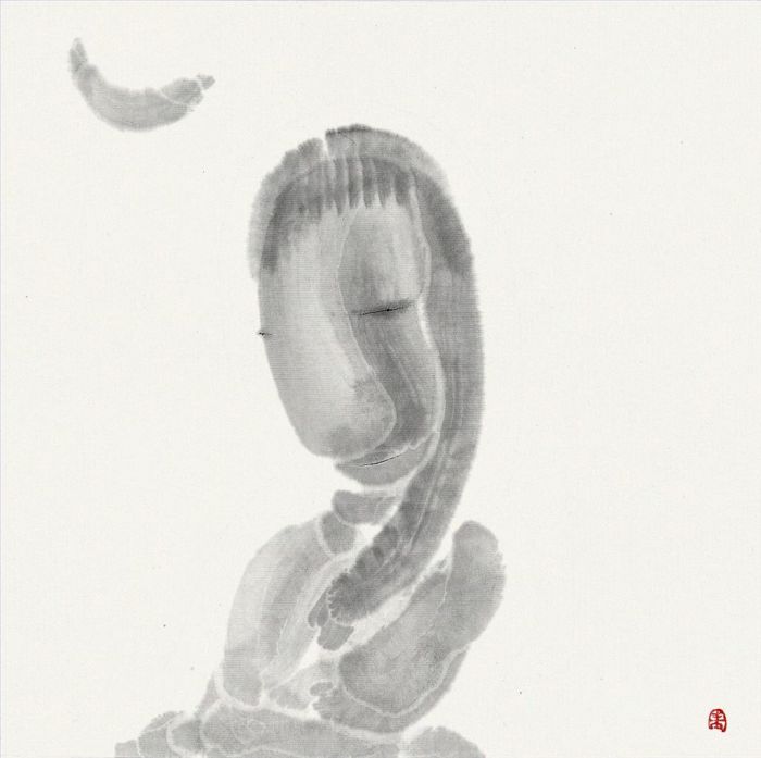 Zhou Qing Art Chinois - Encre contemporaine