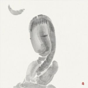 Zhou Qing œuvre - Encre contemporaine