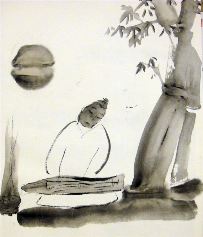 Zhou Qing Art Chinois - Écoutez le chant d'un instrument de musique