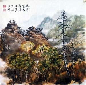 Zhou Rushui œuvre - Paysage 4