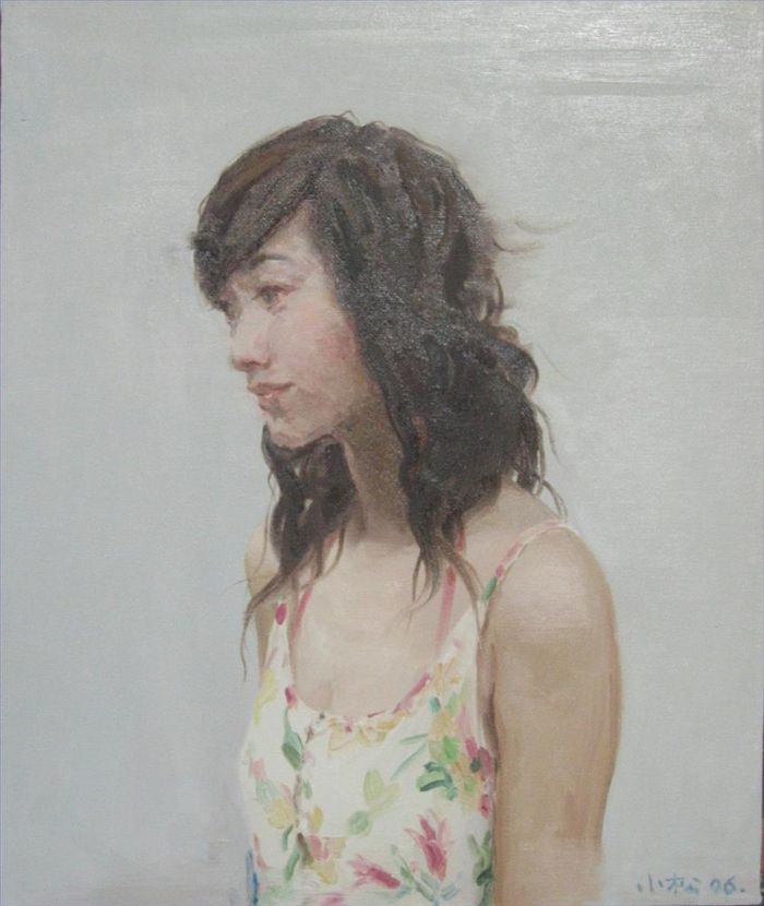 Zhou Xiaosong Peinture à l'huile - Fraîcheur en été