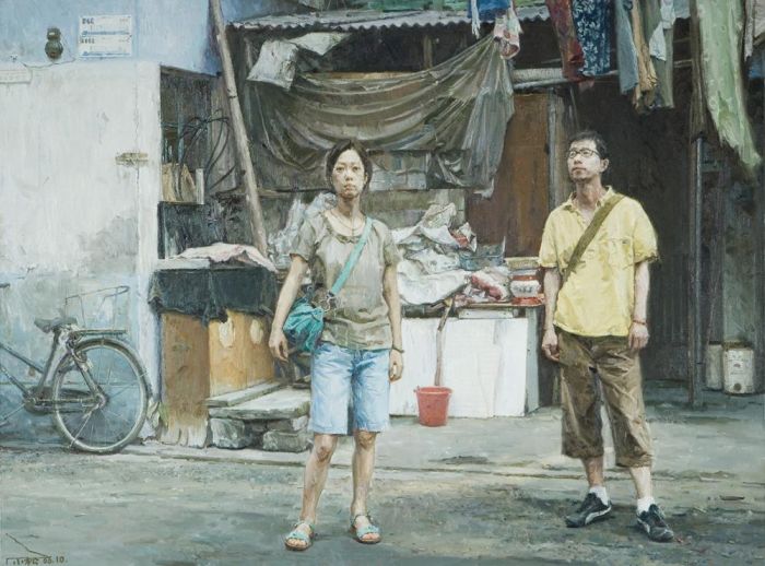 Zhou Xiaosong Peinture à l'huile - Phénomène et réalité