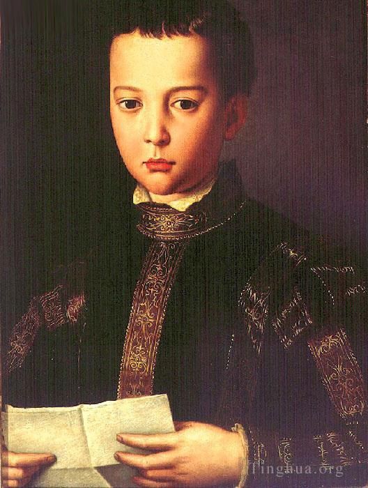 Agnolo di Cosimo Peinture à l'huile - Francesco de Médicis