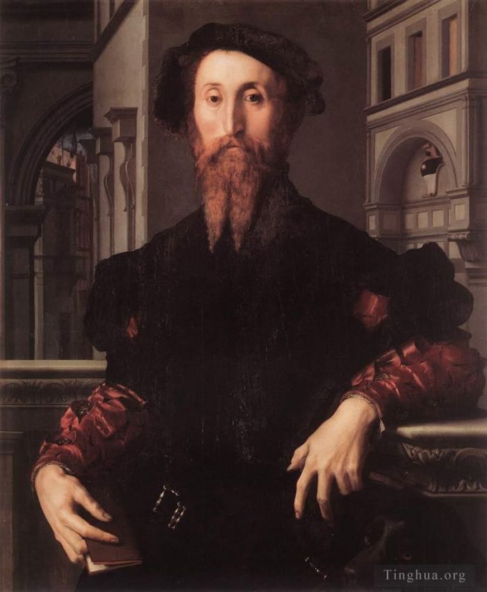 Agnolo di Cosimo Peinture à l'huile - Portrait de Bartolomeo Panciatichi