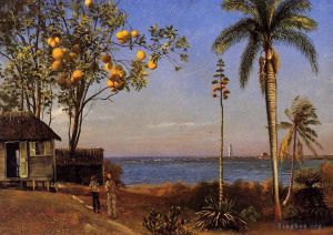 Albert Bierstadt œuvres - Une vue aux Bahamas
