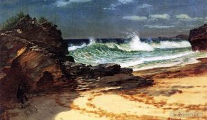 Albert Bierstadt œuvres - Plage de Nassau