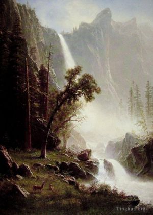 Albert Bierstadt œuvres - Chutes du voile de mariée