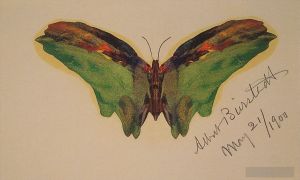 Albert Bierstadt œuvres - Luminisme papillon