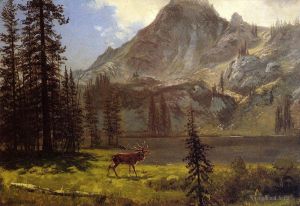 Albert Bierstadt œuvres - Appel de la nature