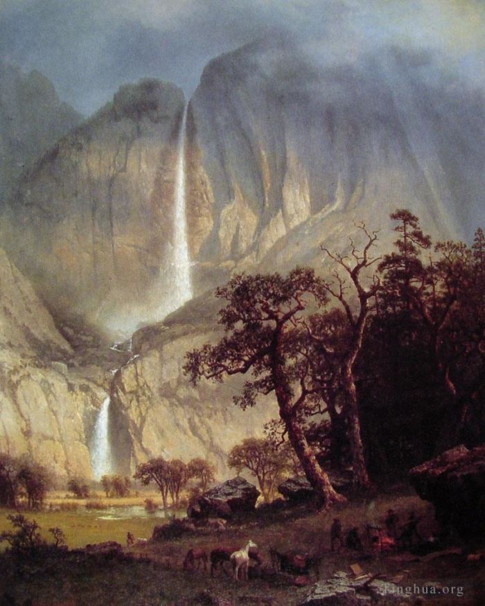 Albert Bierstadt Peinture à l'huile - Cholooké