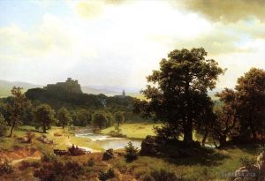 Albert Bierstadt œuvres - Jours commençant