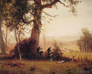 Albert Bierstadt œuvres - Guérilla
