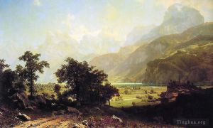 Albert Bierstadt œuvres - Lac des Quatre-Cantons