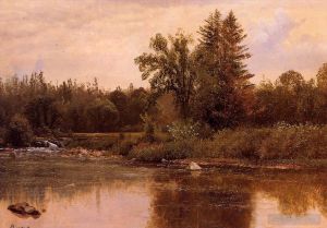 Albert Bierstadt œuvres - Paysage New Hampshire