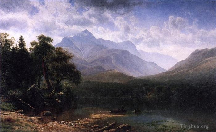 Albert Bierstadt Peinture à l'huile - Mont Washington