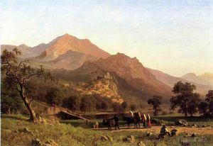 Albert Bierstadt œuvres - Rocca de Secca