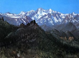 Albert Bierstadt œuvres - Sierra Nevada, alias depuis la tête de la rivière Carson
