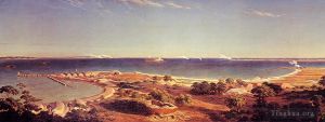 Albert Bierstadt œuvres - Le bombardement de Fort Sumter