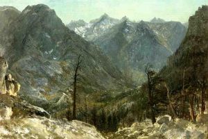 Albert Bierstadt œuvres - La Sierra Nevada