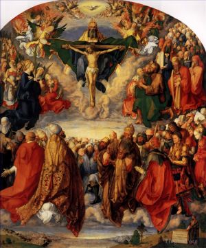 Albrecht Dürer œuvres - Adoration de la Trinité