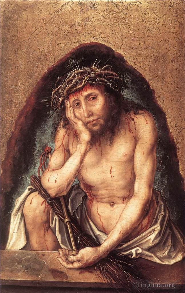 Albrecht Dürer Peinture à l'huile - Le Christ, homme de douleur