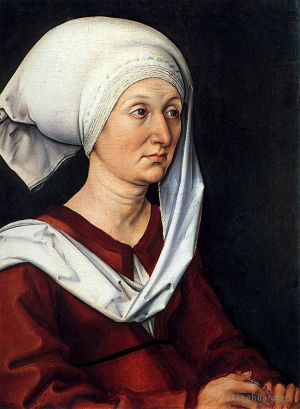 Albrecht Dürer œuvres - Portrait de Barbara Dürer