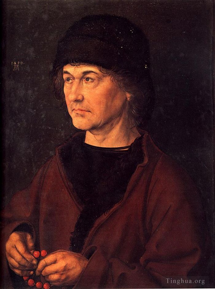 Albrecht Dürer Peinture à l'huile - Portrait de l'Ancien