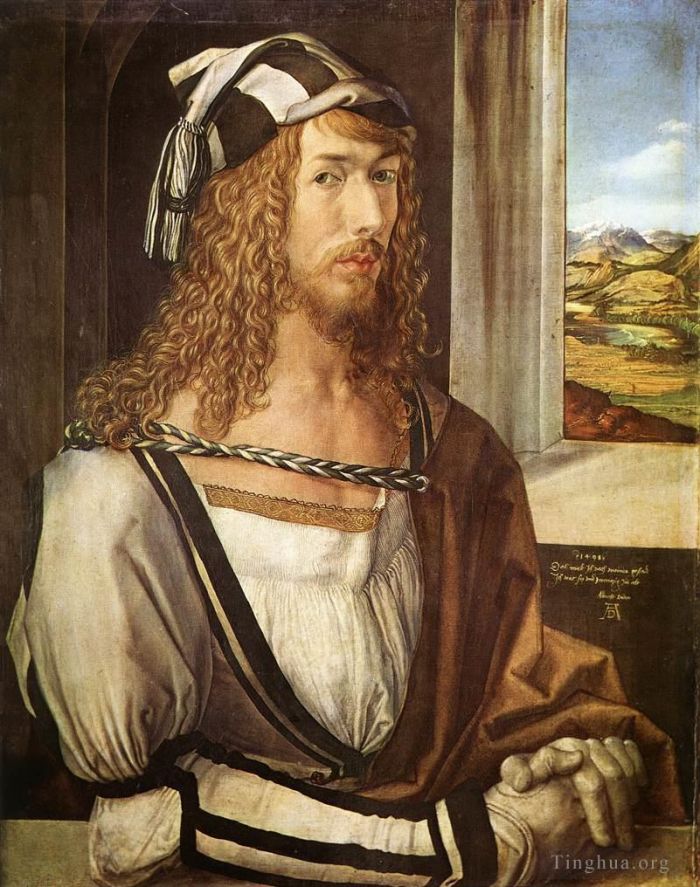 Albrecht Dürer Peinture à l'huile - Autoportrait à 26 ans