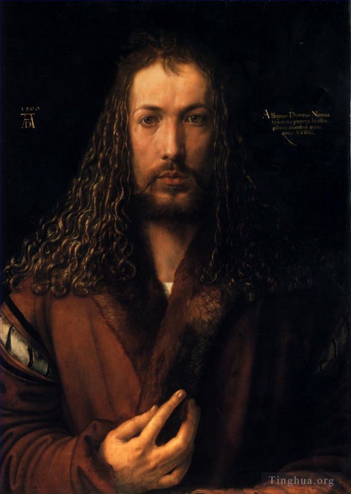 Albrecht Dürer Peinture à l'huile - Autoportrait
