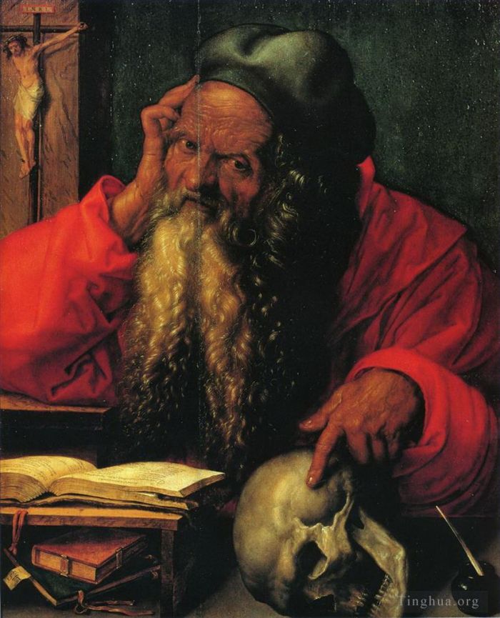 Albrecht Dürer Peinture à l'huile - Saint Jérôme