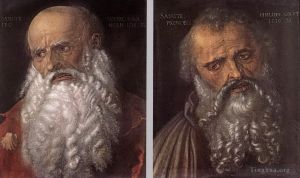 Albrecht Dürer œuvres - Les apôtres Philippe et Jacques