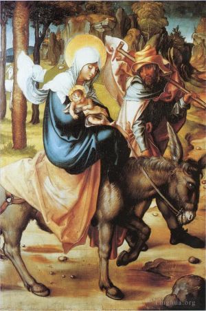 Albrecht Dürer œuvres - La fuite vers l’Egypte Softwood