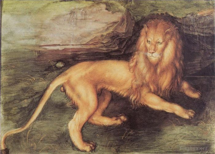 Albrecht Dürer Types de peintures - Lion